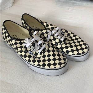 Checkered Vans